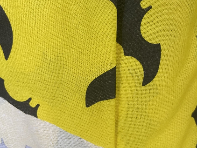 Ткань хлопчатобумажная бязь принт "Бэтмен"