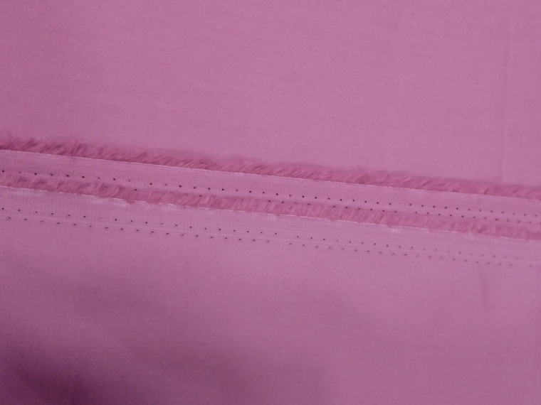 Ткань рубашечная хлопок темно-розовый
