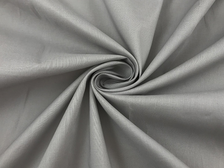 Поплин серый