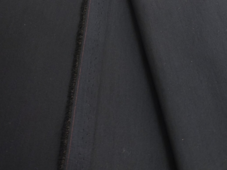 Ткань рубашечная черная