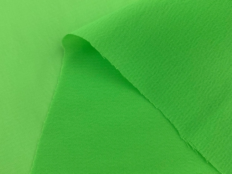 Шифон зеленый неон