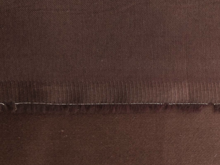 Сатин коричневый