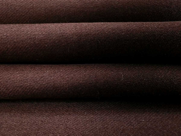 Сатин коричневый