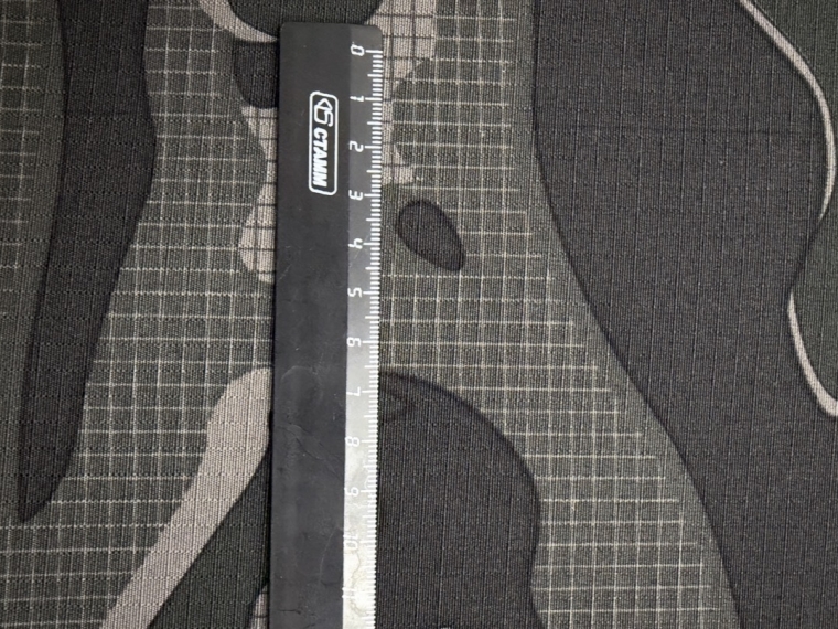 Ткань Грета водооталкивающая отделка милитари черный