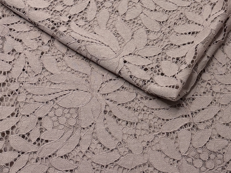 Гипюр розовый