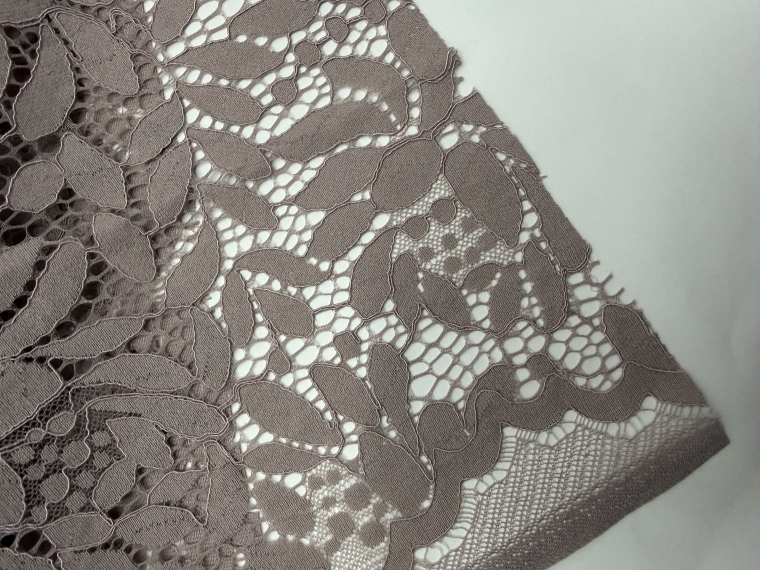 Гипюр розовый