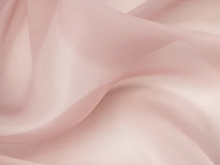 Органза матовая розовый