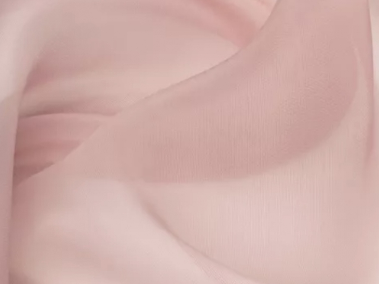 Органза матовая розовый