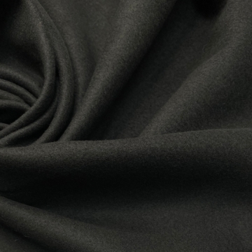 Пальтовая ткань черная