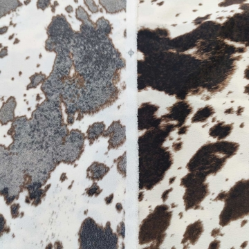 Сатин дизайн корова молочный