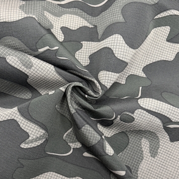 Ткань Грета водооталкивающая отделка милитари черный