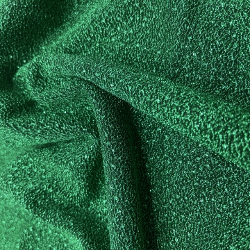 Ткань плательная люрекс диско зеленый