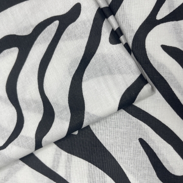 Ткань для постельного белья дизайн "Зебра"